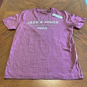 Jack and Jones Size Large Printed T-Shirt